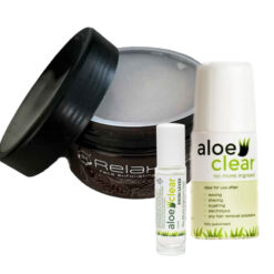 Aloe Clear Kit - Ingegroeide haren lotion - After hair removal set